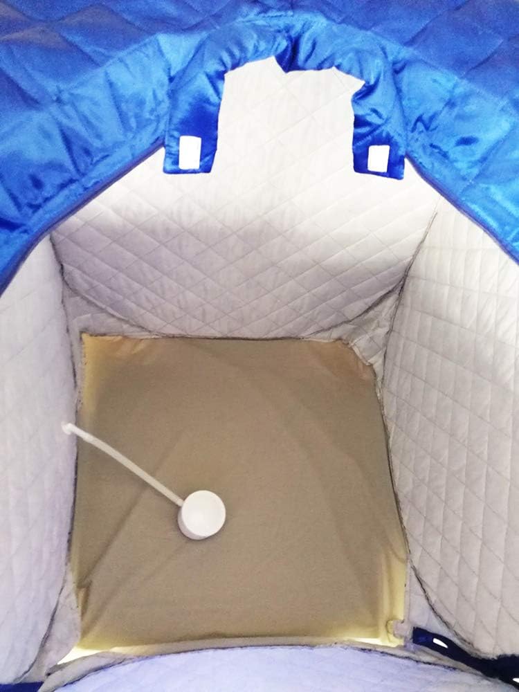 ZONEMEL Portable Personal Steam Sauna for Home, Folding Tent, 2L 900 Watt Steamer with Remote Control, Full Body Relaxation Detox Therapy-Blue - Image 6