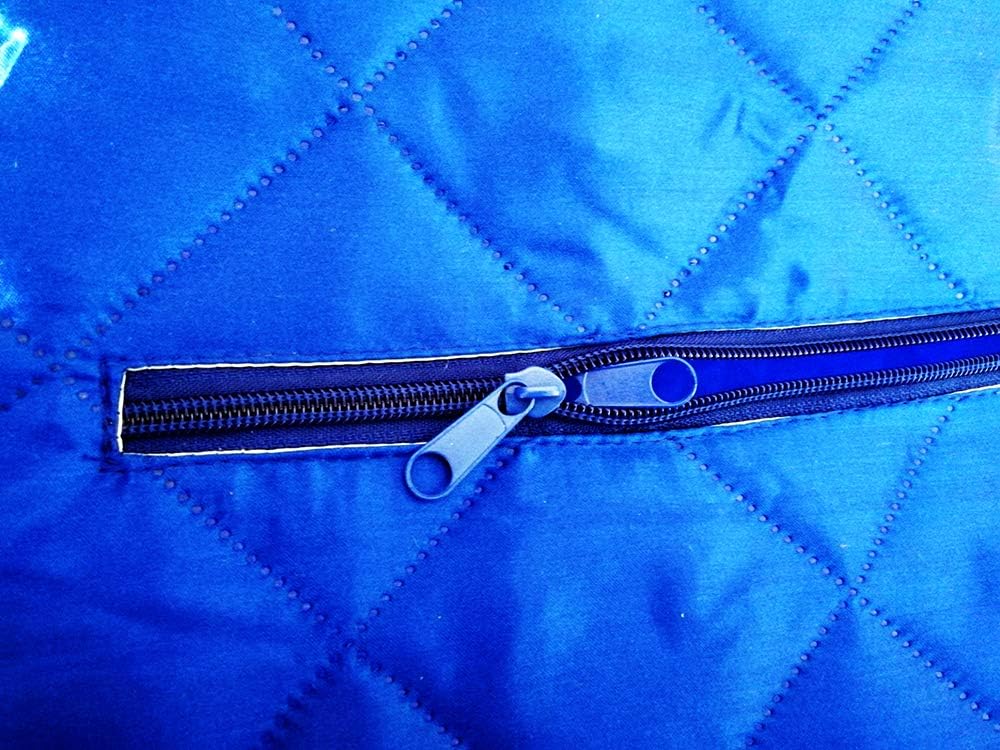 ZONEMEL Portable Personal Steam Sauna for Home, Folding Tent, 2L 900 Watt Steamer with Remote Control, Full Body Relaxation Detox Therapy-Blue - Image 4