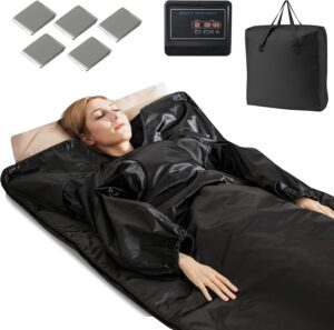 COSTWAY Infrared Sauna Blanket with...