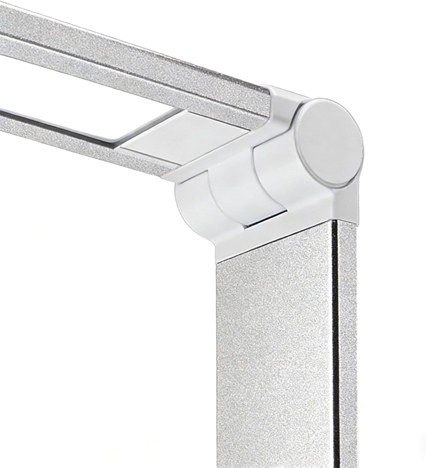 LED Desk Lamp with USB Charging Port, 5 Color Modes, 10 Dimmable Brightness Levels, Eye-Caring Reading Light, Touch Control & 30/60 min Auto Timer, Silver - Image 6