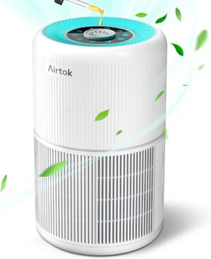 AIRTOK HEPA Air Purifier for Bedroo...