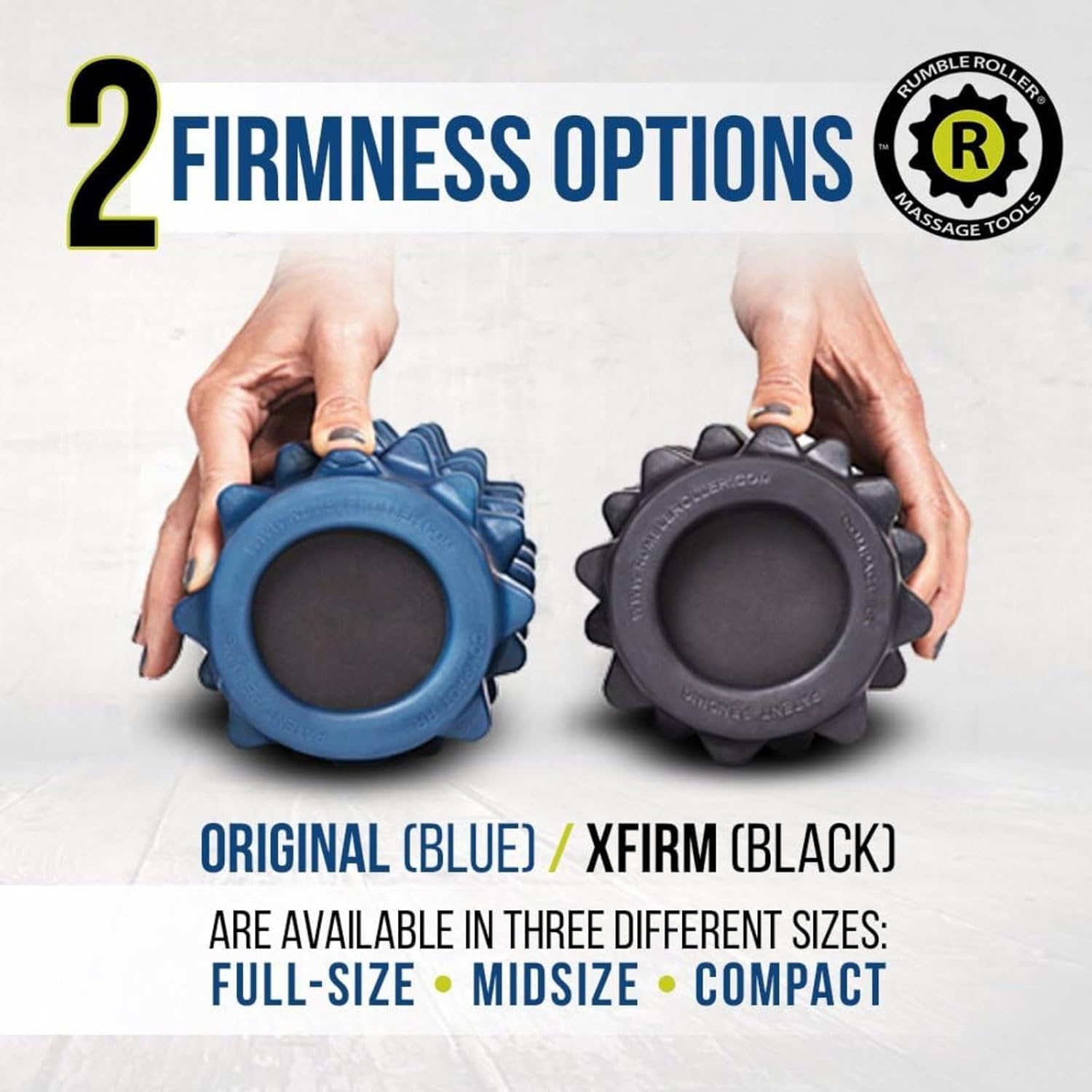 RumbleRoller Textured Muscle Foam Roller - Image 3