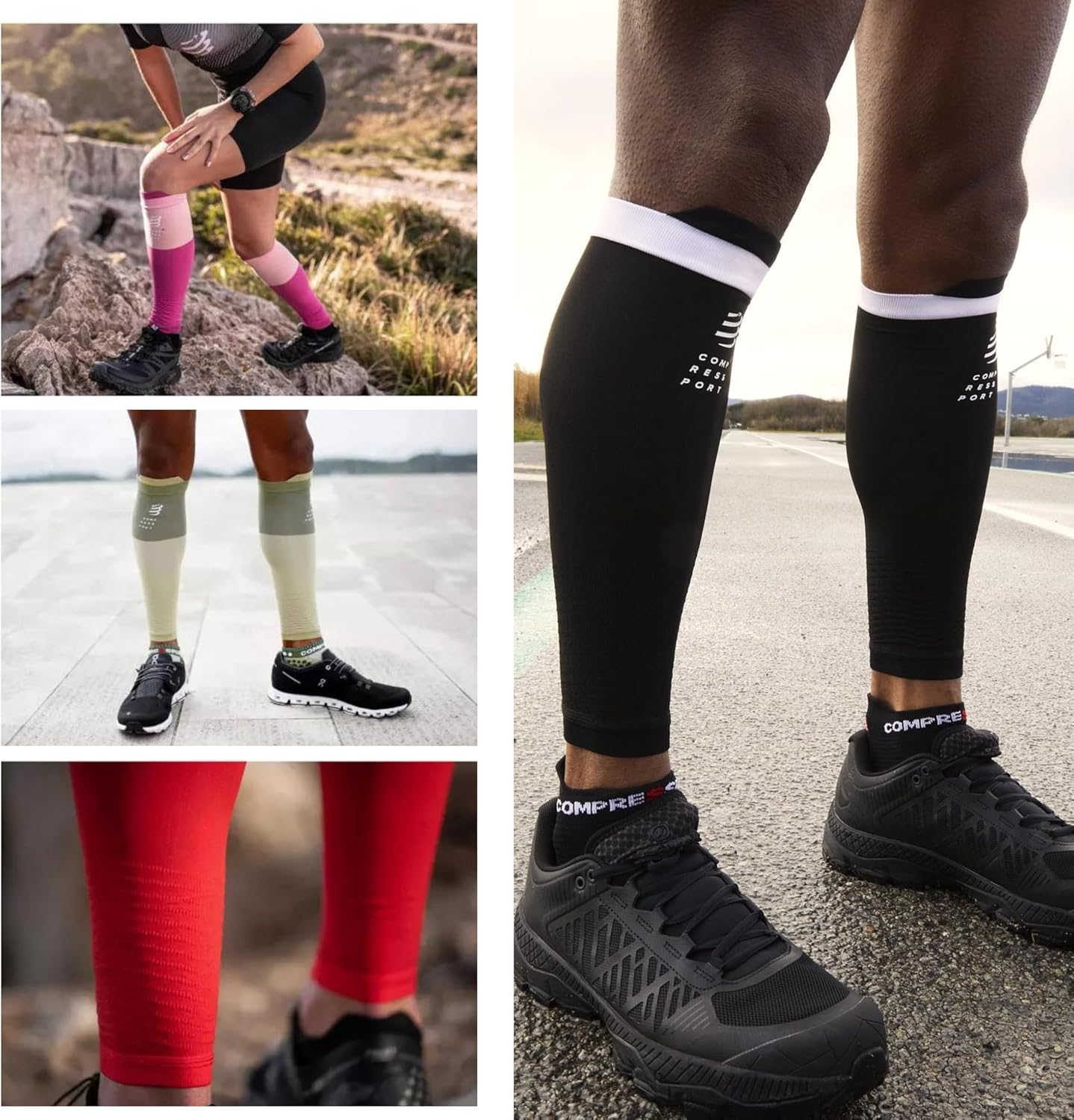 Compressport Calf Compression Sleeve – R2V2 – Muscle Protection, Performance and Recovery for Sports – Ultralight and Anti-Fatigue – Running, Cycling, Trail and Triathlon - Image 2