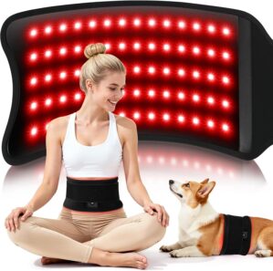 Red Light Therapy Mat, Cordless Red...