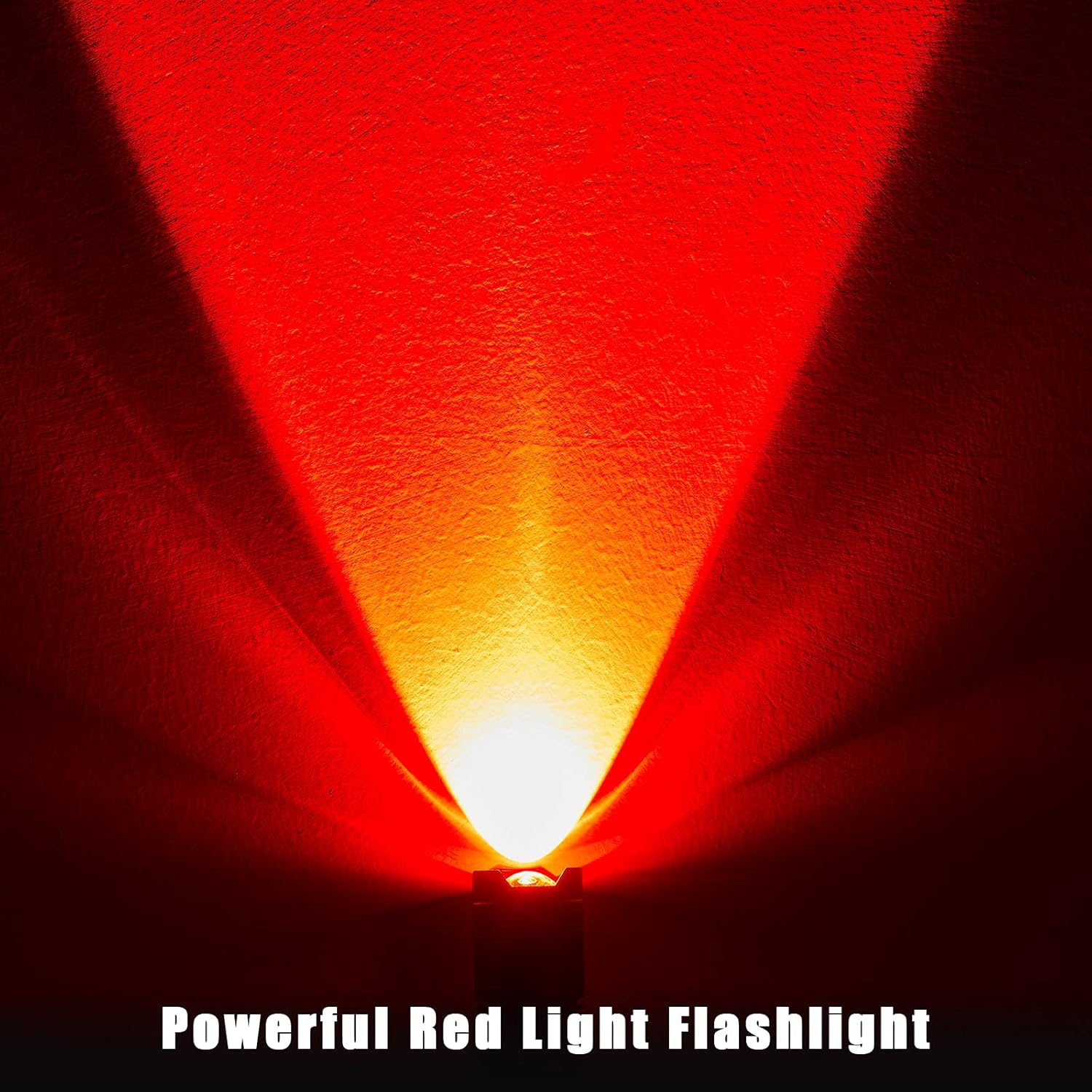 Honoson Red Light Flashlight for Night Observation, Astronomy, Aviation, One Mode, Zoomable Focus, Long Battery Life - Image 5