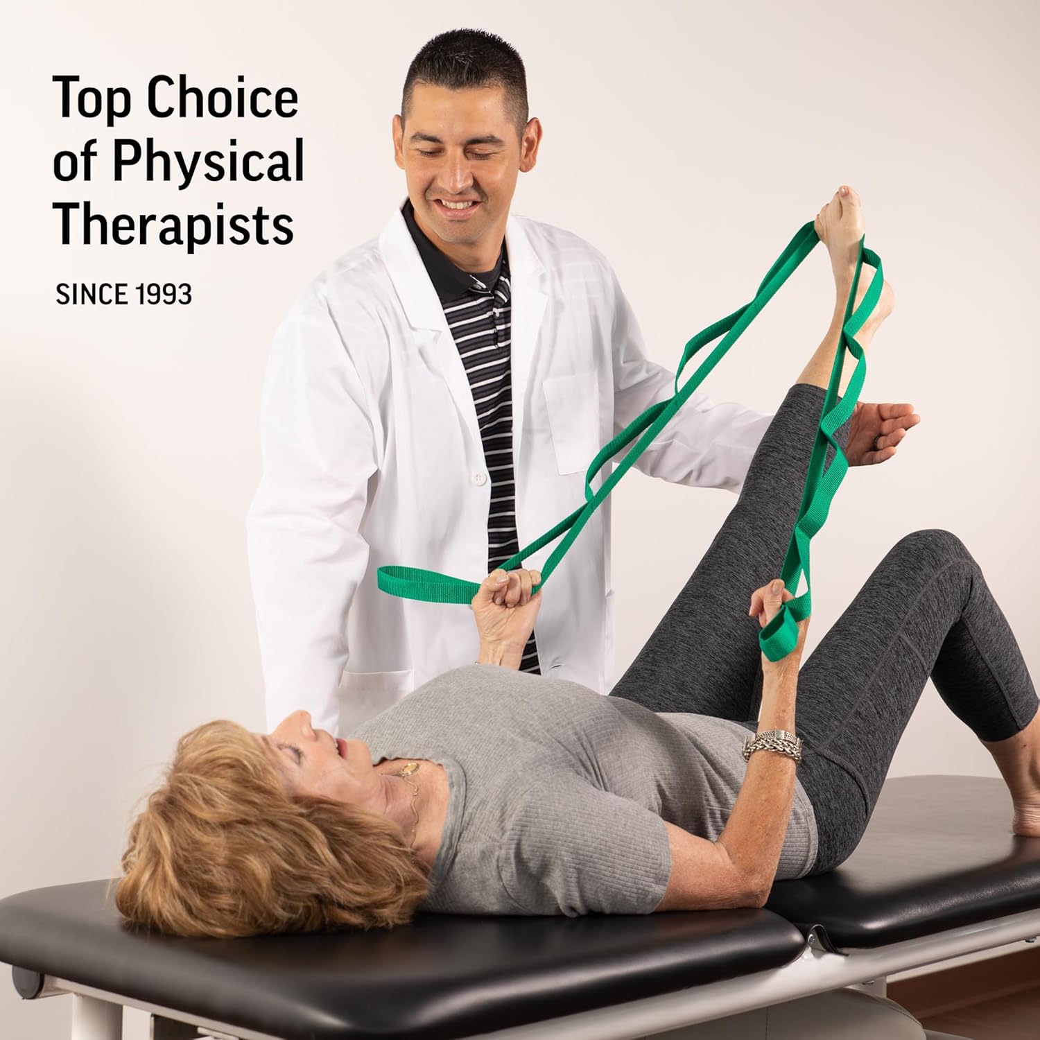 The Original Stretch Out Strap with Exercise Book by OPTP - Top Choice of Physical Therapists & Athletic Trainers - Image 2