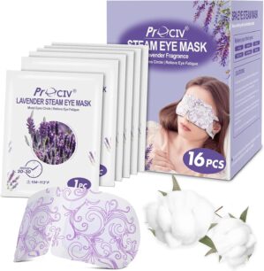 16 Packs Steam Eye Masks for Dark C...