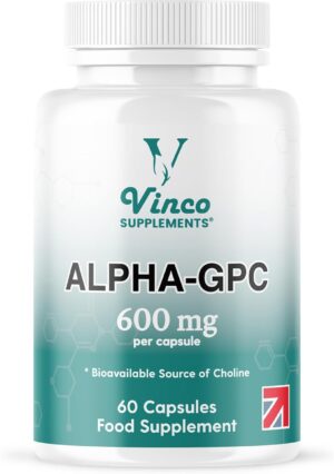 Vinco Alpha GPC 600mg in One Capsul...