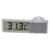 Car Digital Clock Temperature Display Electronic/Thermometer Auto Electronic LCD With Sucker Car Time Thermometer Temperature Display Lcd