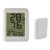Digital Thermometer Hygrometer Indoor/Outdoor Humidity Meter Temperature Monitor With Wireless Sensor 328ft/100m Range °C/°F Selectable Auto For Home Office Greenhouse Digital Meter