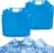 CREATCABIN 2 PCS 10L Ice Bath Bags Reusable Portable Bathtub Freezer Water Bags Large Capacity Cold Plunge Ice Bath Accessories Muscle Recovery with Handle for Athletes Outdoor Camping Bathtub Blue