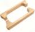 Sauna Room Door Pull Handle – Solid Large Wooden Handle, 2 Pieces (1 Set) for Indoor & Outdoor Use