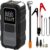 Portable Vehicle Starter Kit – Battery Charging Aid for Auto Recovery | Compact Power System with Tire Pump Function, LED Screen Jump Assist Device for Travel Safety Use 6.42×3.03×2.24 in