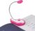Amber Reading Light Rechargeable, Book Light Kids for Reading in Bed, Clip On Reading Book Light, 2 Lighting Modes, Blue Light Blocking for Eye-Care, Small Bookmark Light for Bookworm-Magenta