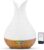 Essential Oils Diffuser, 500ml Ultrasonic Aromatherapy Diffuser with 7 Ambient Lights, 4 Timer Remote Control, Auto Off, Humidifier for Home, Large Room
