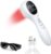 SUNJIKA Red Light Therapy Device Wand for Body, Infrared Light Therapy Device for Joint and Muscle & Tissue Pain Relief, Portable Red Light Therapy Machine for Human/Pets (15X650nm +3x808nm)-White