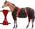 GOURIXIN Red Light Therapy for Horses, 660nm 850nm Red Infrared Therap Belt, for Horse Buttocks, Abdomen, Back, Front Legs and Hind Legs Muscle Recovery