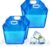 4 PCS Ice Bath Bags, Reusable Bathtub Freezer Water Bag, Cold Plunge Tub Accessories, Ice Baths at Home, Muscle Recovery for Athletes, Portable Ice Barrel Cold Therapy