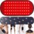Red-Light-Therapy-for-Body,2026 Upgraded 4 Modes Near Infrared Light for Body Pain Relief,High-Efficiency Spherical Lamp Dual-Wave(660nm&850nm)LEDs,Corded-electric for Effective Therapy(12.4″ x 6.1″)