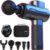 RENPHO Massage Gun Deep Tissue,Muscle Massage Gun with 5 Speeds 5 Massage Heads,10mm Amplitude Percussion Massager with Long Battery Life,for Gym Muscle Relaxation,Valentines Gifts for Women,Men,Black