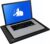 DefenderPad Laptop EMF Radiation & Heat Shield (Black)