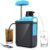 3-in-1 Solar Electric Water Filter with Hand Pump – Camping Water Filtration System Survival, Portable Water Purifier with Emergency Light, Survival Kit for Backpacking, Birthday Gifts for Men