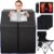 Home Infrared Sauna Box, Portable Personal Dry Sauna for Weight Loss and Detox, Carbon Crystal Heating, 9 Levels, 3.3 x 2.9 x 2.6 Inches
