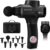 Sonic Pro Percussion Massage Gun Deep Tissue Percussive Back Massager Device for Athlete | Electric Handheld Muscle Massager Gun, 8 Massager Gun Attachments for Neck and Back