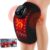 Comfytemp 3D Red Light Therapy Knee Wrap with Vibration Massage, FSA Eligible HSA Cordless 5000mAh Heated Knee Massager, Near Infrared Light Brace for Knee, Valentines Day Gifts for Her, 660nm & 850nm