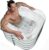 Inflatable Ice Bath Tub -Large Clear See Through -Ice Plunge Tub for Cold Water Therapy – Portable Cold Plunge Tub – Indoor & Outdoor – Inflatable Tub for Adults – Ice Tub for Athletes