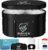 XL Oval Ice Bath Tub for Athletes with Cover by Brisk Bear – Extra Large Cold Plunge Tub for Recovery – Ice Bath Plunge Pool with Digital Timer – Cold Plunge to Soothe Muscles – Black Ice Tub