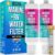 2PK Inline RV Water Filter for Hose NSF Certified Marine Grade Campers and RV Water Filter Inline for Garden Hose with Flexible Hose Protector